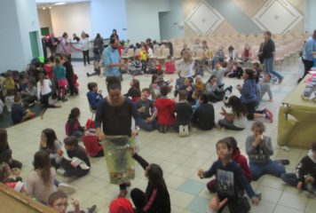 Le Père Noël avait rendez-vous avec les enfants à la salle des fêtes