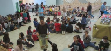 Le Père Noël avait rendez-vous avec les enfants à la salle des fêtes