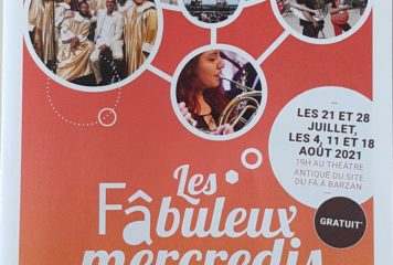 Programme des Fâbuleux mercredis à Barzan